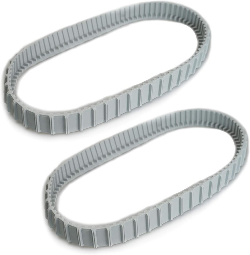 Calvana (2 Pack) Replacement Gray Tracks for Maytronics Dolphin Robotic Pool Cleaners with Part Number 9983152-R2 Dolphin Parts - Image 1